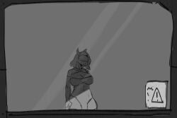 against_surface animated anthro big_breasts breasts breasts_on_glass clothing equid equine erection frame_by_frame greyscale gynomorph hasbro horse huge_breasts hypnosis intersex laboratory mammal mind_control monochrome my_little_pony nails on_glass pony rfta smile solo suit visor visor_helmet
