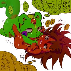 flaky_(htf) green_fur happy_tree_friends nutty_(htf) tagme