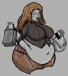 bbw belly cielgoat female limbus_company liu_association_(identity)_(project_moon) project_moon rodion_(limbus_company)