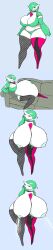 1girls belly belly_bulge big_belly big_belly_bulge big_breasts breasts commission female female_focus female_only female_pred gardevoir generation_3_pokemon huge_boobs huge_breasts lactating lactation large_boobs large_breasts nintendo omegabalor pokegirl pokemon pokemon_(species) red_eyes vore vore_belly willing_pred