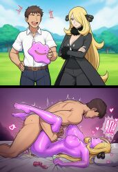 cynthia (pokemon) from pokemon