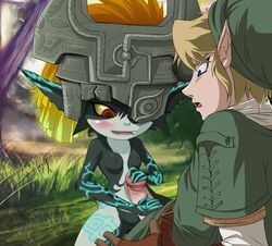 1boy 1girls animated bcs cccc female imp_midna link link_(twilight_princess) male midna penis the_legend_of_zelda twilight_princess zone