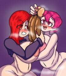 aged_up angry belly big_breasts breasts chubby curvy mad nipples parasoul skullgirls umbrella_(skullgirls) zdroidpkp