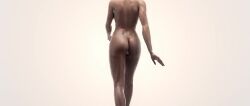 3d animated ass astronoex back_view bubble_butt cd_projekt_red ciri female light-skinned_female no_sound scar solo solo_female tagme video walking