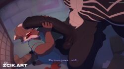 animated cum cum_on_face cumshot forced forced_handjob forced_sex forced_yaoi furry gay gay_domination gay_sex handjob male/male marvel_rivals muscular_male rocket_raccoon tagme venom_(marvel) video yaoi zcik