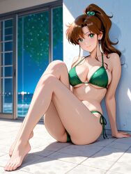 sailor jupiter from bishoujo senshi sailor moon