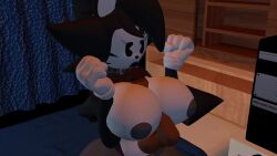 3d big_ass big_breasts big_breasts black_and_white blinki_the_wolf dick furry furry_female licking_penis tagme titjob video wolf wolf_girl