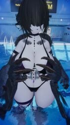 1girls bangs curvy huge_breasts light-skinned_female tagme thick_thighs vrchat