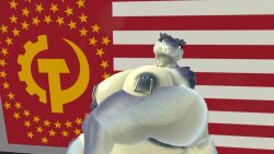 1girls 3d anthro big_breasts breasts communism female female_only kroxigor kroxigor_(vulgarvictor) lizardman_(warhammer_fantasy) looking_at_viewer nipple_piercing nipples pose pussy pussy_piercing tail vrchat vrchat_avatar vrchat_model warhammer_(franchise) warhammer_fantasy