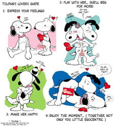 be_mine beagle belle_(peanuts) brother_and_sister cum_in_pussy cum_inside furry incest peanuts sex snoopy tagme tolpain valentine's_day valentines_day x-ray