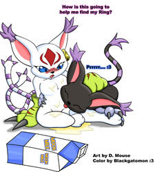 blackgatomon blacktailmon digimon gatomon gatomon_x tagme tailmon tailmon_x x_antibody