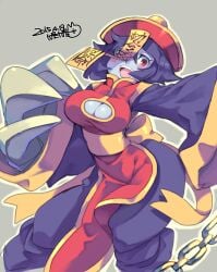 big_ass big_breasts clothing cute darkstalkers female hsien_ko jiangshi lei-lei lei_lei medium_breasts pnpnonk04 tagme thick_thighs