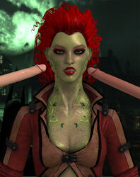 3d akikosdream batman:_arkham_city batman_(series) dc dc_comics green-skinned_female green_skin pamela_isley poison_ivy poison_ivy_(arkham) poison_ivy_(arkham_city) rocksteady_studios tagme xnalara