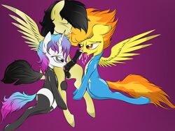 equine female friendship_is_magic male my_little_pony pegasus spitfire_(mlp) tagme unicorn v-d-k