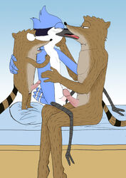 don male_only mordecai regular_show rigby tagme