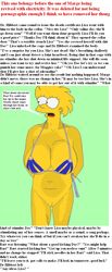 female female_only human implied_murder lisa_simpson solo tagme text_focus the_simpsons yellow_body