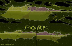 2012 anal_vore ass digestion fat gastropod male mollusk monster obese obese_male overweight overweight_male pig porcine pork sdslobs shortcut slime slob slug stomach stomach_bulge tolstoy vore