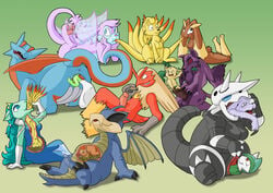 aggron blaziken cock_vore color crossover digimon digimon_(species) eeveelution female fur furry furry_tail gallade gardevoir gazimon generation_1_pokemon generation_3_pokemon generation_4_pokemon leafeon lopunny male mawile multiple_females multiple_males multiple_tails mutant_scorchio neopets ninetales nintendo nude oral_vore pokemon pokemon_(species) pokemon_dppt pokemon_rgby pokemon_rse salamence tail unbirthing vore vulpix