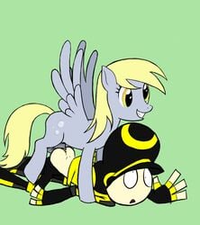 1boy 1futa 4_fingers absurd_res agent10 anal anal_sex ass butt crossover derpy_hooves doggy_style friendship_is_magic gray_skin hi_res highres my_little_pony pan_pizza pony rebeltaxi tagme transparent_background weird_crossover yellow_eyes yellow_hair zoophilia