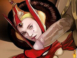 costume famous_comics headdress jewelry makeup natalie_portman nipple padme_amidala penis star_wars the_phantom_menace unseen_male_face