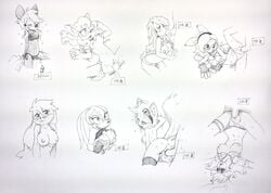 8girls crossover female jak_and_daxter klonoa klonoa_(series) multiple_girls rule_63 sonic_(series) tails tailsko tess_(jak_and_daxter) tess_(ottsel;_jak_and_daxter) twistedterra