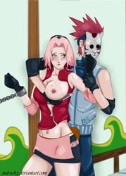 female human indrockz male naruto naruto_shippuden sakura_haruno straight tagme