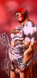 1boy boner erection fate/zero fate_(series) iskandar_(fate) male male_only penis rider solo solo_male tagme