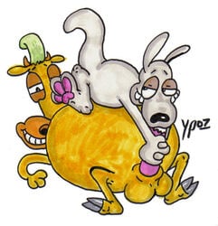 2007 gay heffer_wolfe rocko rocko's_modern_life yaoi