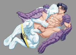 2boys anal bobby_drake boner broken_source commission commissioner_oc erection gay iceman male male_only marvel nexus_(schizoid) schizoid underwear x-men yaoi