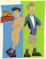 ariel_baron balls_out chris_kratt circumcised dicks_out martin_kratt peckers proud_of_his_cock tagme wild_kratts