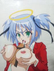 alternate_breast_size bludgeoning_angel_dokuro-chan bokusatsu_tenshi_dokuro-chan censored dokuro_mitsukai mitsukai_dokuro tagme