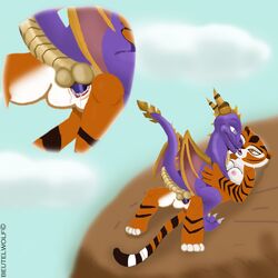 beutelwolf dragon kung_fu_panda master_tigress sex spyro spyro_the_dragon tagme