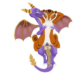 beutelwolf dragon kung_fu_panda master_tigress sex spyro spyro_the_dragon tagme