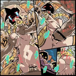 1boy 1girls anus artist_request bar_censor being_watched blazblue blonde_hair blush braid breast_fondling breast_grab breasts censored comic completely_nude crying defeated defeated_heroine dominant_male erection female female_penetrated fondling groping groping_breasts imminent_penetration imminent_rape imminent_vaginal large_penis lowres male male_penetrating_female missionary_position navel nipples nude open_clothes panties panties_around_leg panties_aside penis penis_in_pussy pubes pubic_hair public public_indecency public_nudity public_sex puffy_nipples pussy pussy_juice questionable_consent rape sequence sex spread_legs submissive_female taokaka tears thighhighs vaginal_juices vaginal_penetration vaginal_sex veiny_penis