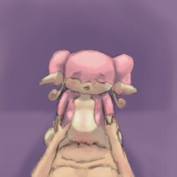 1boy 1boy1girl 1girls audino color female human interspecies male male_pov nude pokemon pokephilia pov sex size_difference sketch straight tagme tediousramen