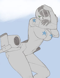 a-10_thunderbolt airplane anthro female female_only living_machine personification robotjoe solo tagme vehicle