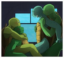 donatello furry furry_only incest leonardo male male_only michelangelo momorawrr multiple_males raphael teenage_mutant_ninja_turtles yaoi