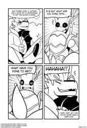 ancient_pokemon animal_genitalia aphrodisiac comic dialogue duo electronics english_text erection future_pokemon generation_9_pokemon genital_slit genitals hi_res holding_penis inexperienced inexperienced_male koraidon legendary_pokemon male miraidon monochrome multiple_scenes muskie nintendo outside panicked_look paradox_pokemon penis pokemon pokemon_(species) pseudo_hair speech_bubble t0l0k tapering_penis text unwanted_erection
