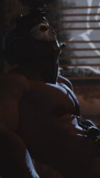 1boy 1male 1man activision bara british british_flag british_male call_of_duty call_of_duty_modern_warfare_(2019) call_of_duty_modern_warfare_2_(2022) call_of_duty_modern_warfare_3_(2023) cod flag gay ghost_(modern_warfare_2) infinity_ward male male_only shading simon_riley skull_mask yaoi