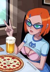 1girls ai_generated ben_10 ben_10_alien_force ben_10_omniverse ben_10_ultimate_alien big_breasts bored_expression bra breasts cartoon_network feet female gwen_tennyson gwen_tennyson_(alien_force) gwen_tennyson_(omniverse) gwen_tennyson_(ultimate_alien) jeanbombila666 long_hair male sexy_pose