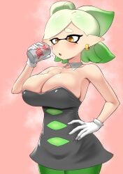 breasts marie_(splatoon) nobunagapero peronattu splatoon