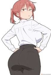 ai_generated female female_only kobayashi kobayashi-san_chi_no_maidragon kobayashi_(maidragon) looking_at_viewer looking_back sawahebi