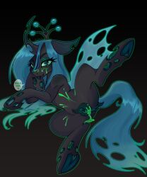 5:6 absurd_res animal_genitalia animal_vulva anthro bodily_fluids ch4os cum cum_drip cum_in_vagina cum_inside cum_on_face dripping equid equine equine_genitalia equine_vulva female feral friendship_is_magic genital_fluids genitals hasbro hi_res horse mammal my_little_pony pony queen_chrysalis_(mlp) solo vulva