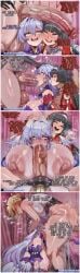 ai_generated areolae astra_yao black_hair blonde_hair blush blushing cleavage clothed cum curvaceous curvy curvy_female curvy_figure deepthroat dress ejaculation english_text evelyn_chevalier fellatio female futanari gloves hair_ornament honkai:_star_rail honkai_(series) hoyoverse huge_balls huge_cock jewelry kurora large_breasts long_hair nipples oral oral_sex precum precum_drip robin_(honkai:_star_rail) sucking_penis thick thick_ass thick_legs thick_thighs veiny_penis voluptuous voluptuous_female white_gloves wide_hips zenless_zone_zero