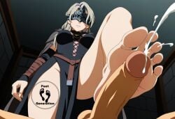 ai_generated anime barefoot big_boobs big_breasts big_feet big_penis big_thighs blind_eye blindfold blindfolded cum curvaceous_body curvaceous_female curvaceous_figure curves curvy curvy_body curvy_female curvy_figure curvy_hips dark-skinned_male dark_skin dark_souls dark_souls_3 dominant dominant_female domination ejaculation eyes_covered feet feet_fetish feet_focus feet_on_penis female_focus femdom fire_keeper firekeeper foot_fetish foot_focus foot_sex footjob fromsoftware hentai huge_cock huge_feet huge_penis huge_soles looking_down looking_down_at_another looking_down_at_partner looking_down_at_viewer male/female meaty_ass meaty_feet pov pov_feet presenting_feet sexy_body soles soles_fetish soles_focus standing standing_footjob standing_on_one_leg stomp stomped stomping stomping_on_dick stomping_pov thefeetgeneration thick_hips thick_thighs toes trample trampled_penis trampling video_game video_game_character video_game_franchise video_games voluptuous voluptuous_body voluptuous_female watermark