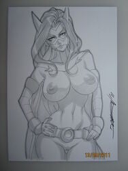 breasts daikon_(artist) dc dc_comics female huntress_(dc) tagme