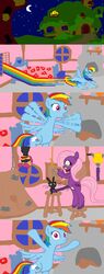 angel_bunny cutie_mark_crusaders fluttershy_(mlp) friendship_is_magic my_little_pony rainbow_dash_(mlp) scootaloo_(mlp) smooth_skin tagme