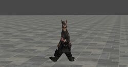 3d animated canine cerberus_(resident_evil) christine_yamata dog ekichionizuka88 four_eyes_(resident_evil) resident_evil resident_evil_operation_raccoon_city umbrella_security_service zoophilia