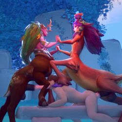 1boy 2futas 3d 3d_animation anal anal_sex animal_genitalia_on_humanoid animated animation blizzard_entertainment centaur deepthroat deer_taur dominant dominant_futanari dryad_(warcraft) female futa_centaur futa_on_male futa_penetrating futa_penetrating_male futadom futanari green_hair heroes_of_the_storm holding_hands horns horsecock horsecock_futanari horsecock_on_humanoid league_of_legends lillia_(league_of_legends) longer_than_10_seconds lunara lunara_(warcraft) male male_penetrated mizzpeachy oral oral_penetration oral_sex penis pixiewillow purple_hair riot_games shorter_than_30_seconds sound spitroast submissive submissive_male tagme taur thenaysayer34 threesome video voice_acted vranimeted world_of_warcraft