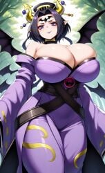 1girls ai_assisted ai_generated big_ass big_breasts black_hair breasts_bigger_than_head clothed clothing curvaceous curves curvy curvy_body curvy_female curvy_figure curvy_hips digimon digimon_(species) enormous_breasts female ftggtgg gigantic_breasts horn horns huge_ass huge_breasts kimono large_ass large_breasts lilithmon massive_breasts request requested solo solo_female solo_focus tail thick_ass thick_thighs thighs voluptuous voluptuous_female wings